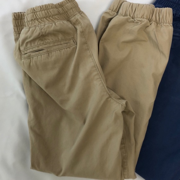 Gap kids Boys Sz L khaki joggers. - Picture 2 of 8